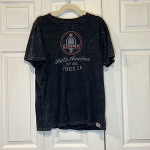 🌼 Wicked Quick Carroll Shelby American Black Distressed T-shirt - 2XL